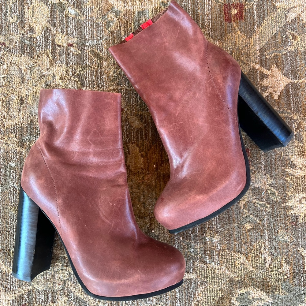 Jeffrey Campbell handmade in Ibiza booties